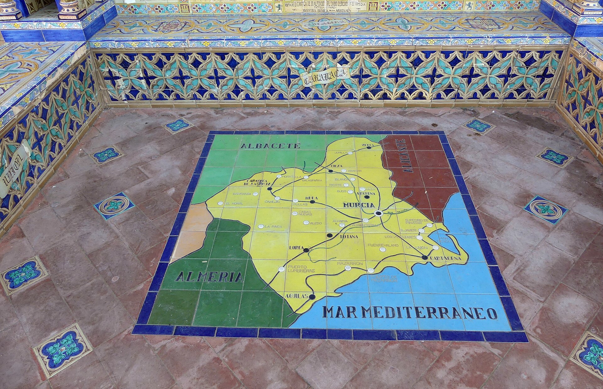 mapa de España regiones